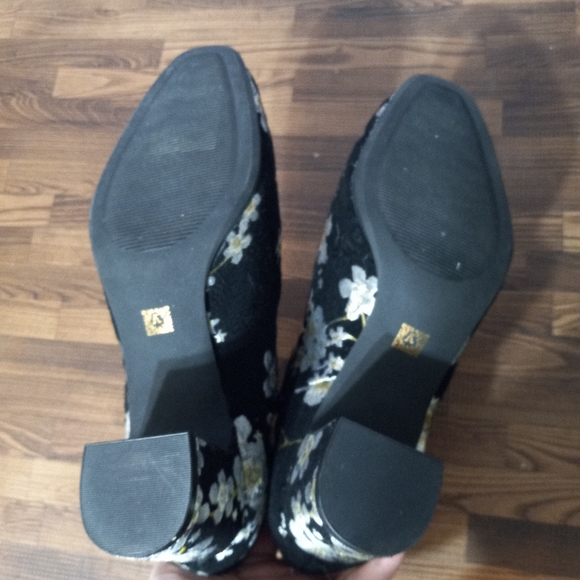 Floral Anne Klein Heeled Boots - Picture 6 of 8